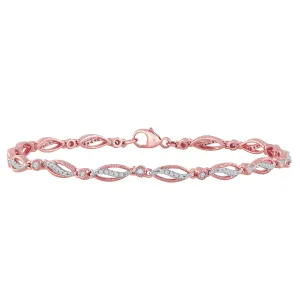10K 0.33ct Diamond Bracelet