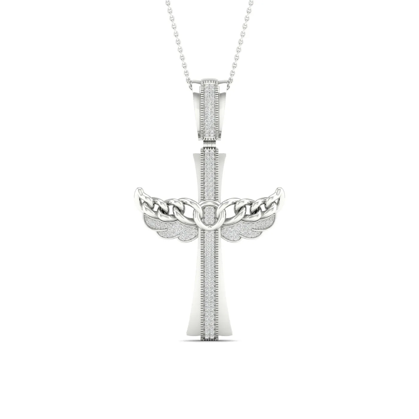 10K 0.43CT Diamond Pendant