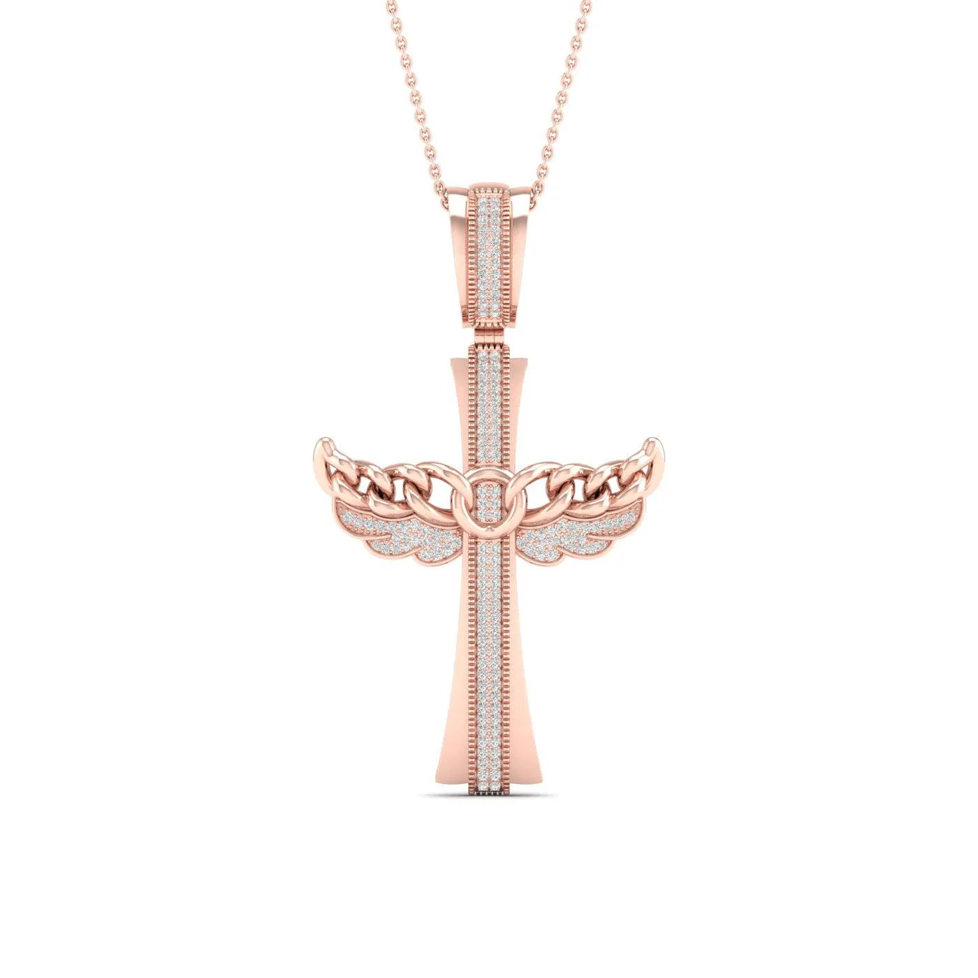 10K 0.43CT Diamond Pendant