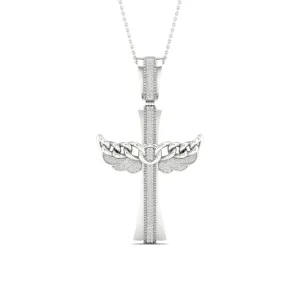 10K 0.43CT Diamond Pendant