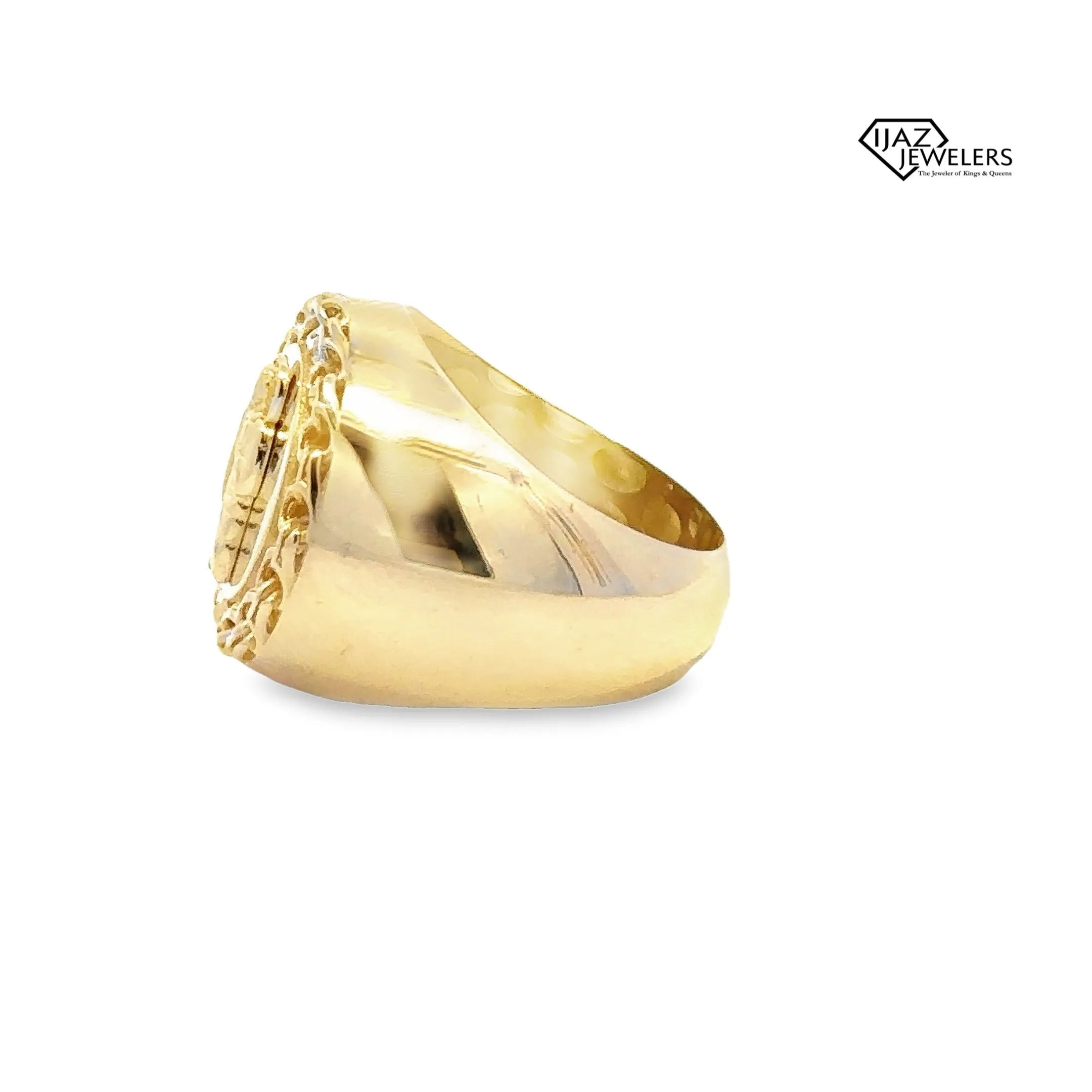 10K Gold St Jude Ring