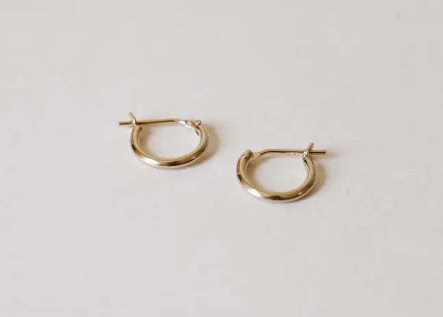 14K NY Hoop - Small