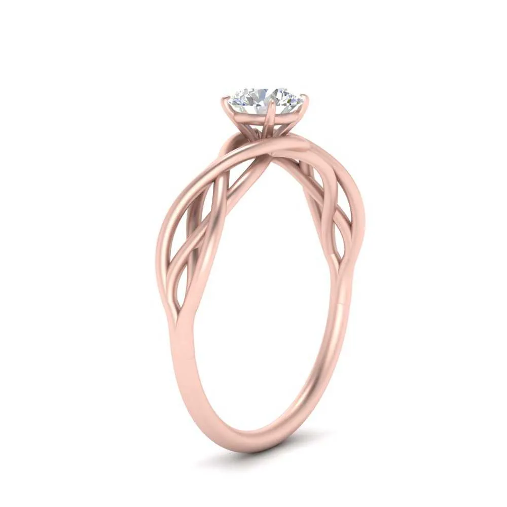 1.50 Ct. Round Cut Lab Diamond Solitaire Engagement Ring 14K Gold
