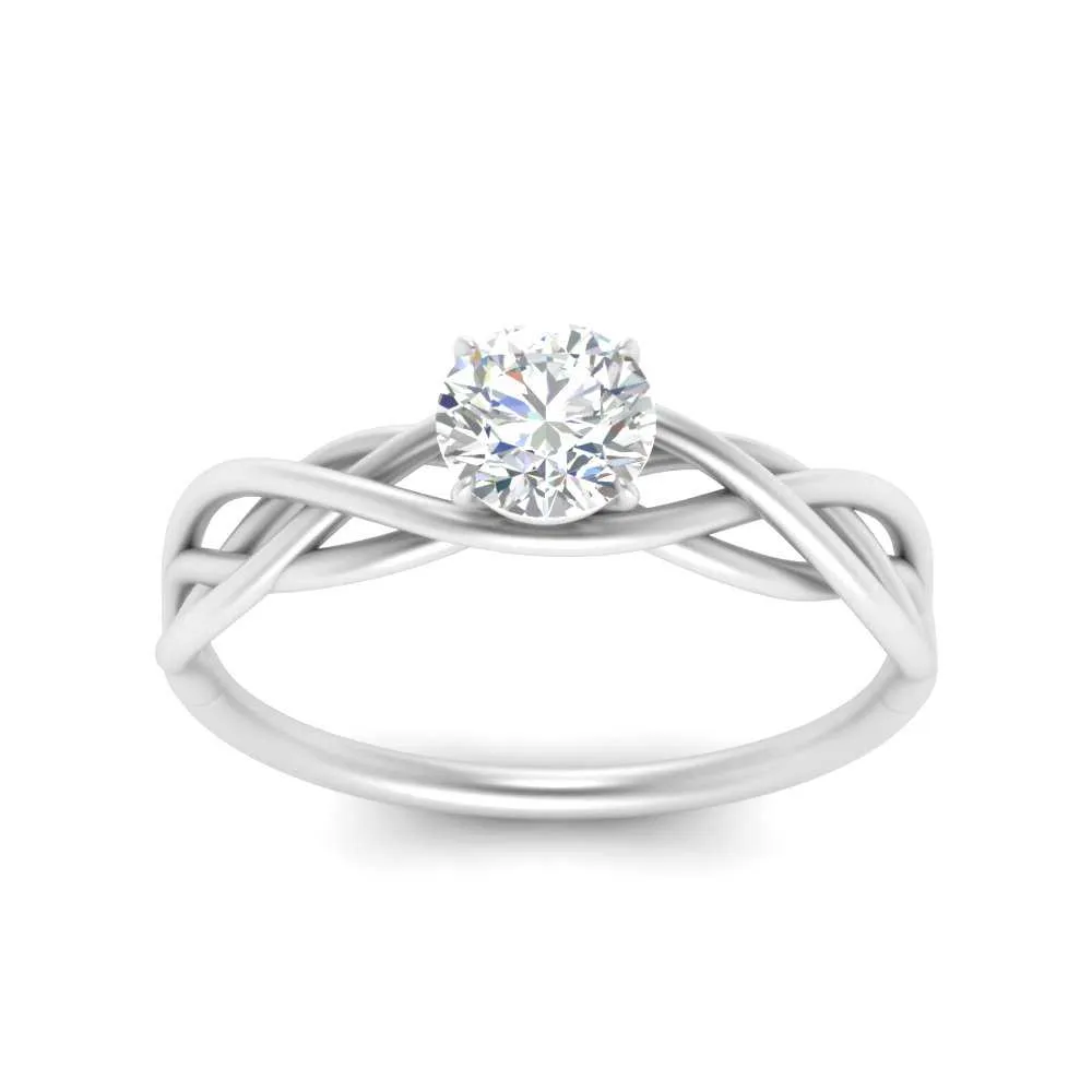 1.50 Ct. Round Cut Lab Diamond Solitaire Engagement Ring 14K Gold