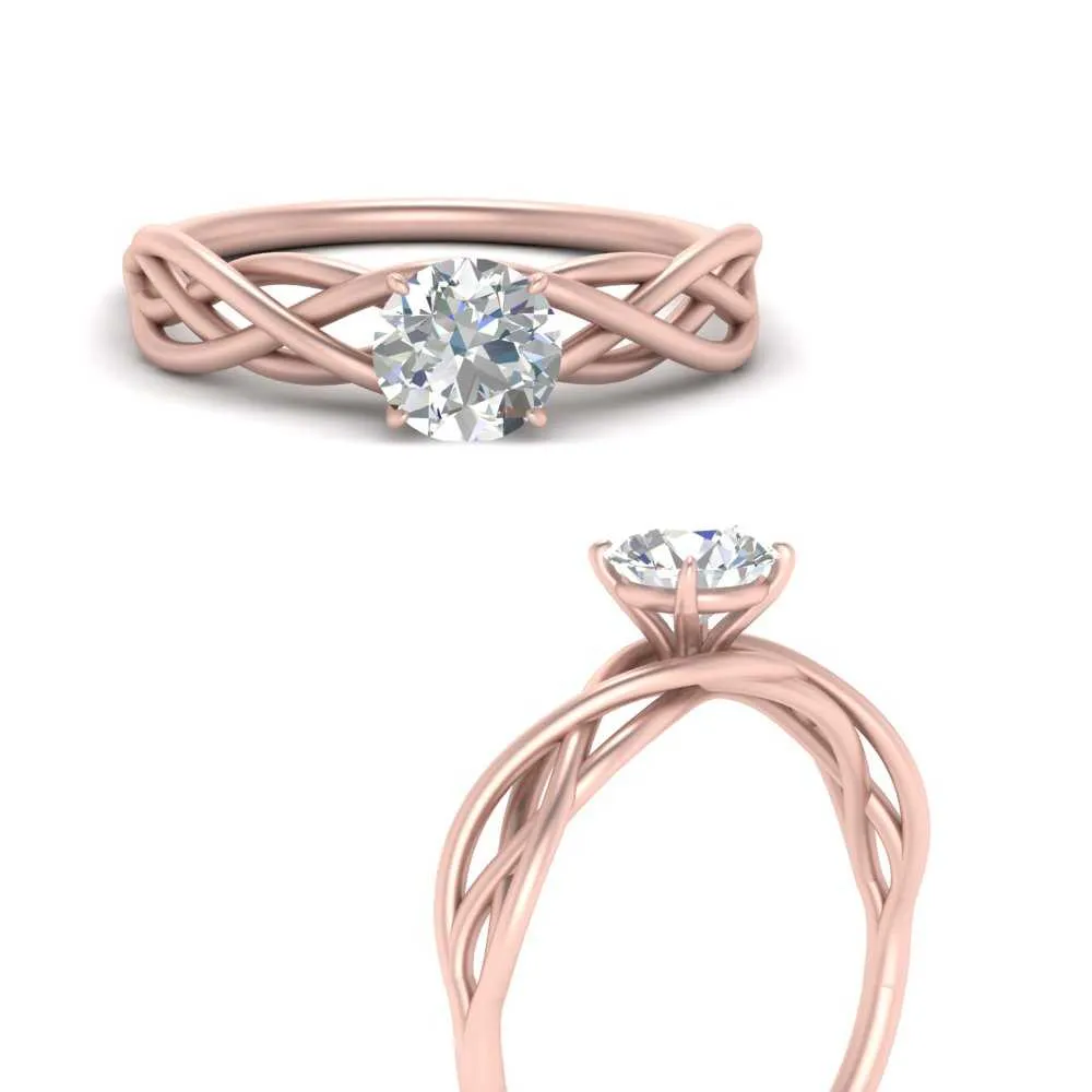 1.50 Ct. Round Cut Lab Diamond Solitaire Engagement Ring 14K Gold