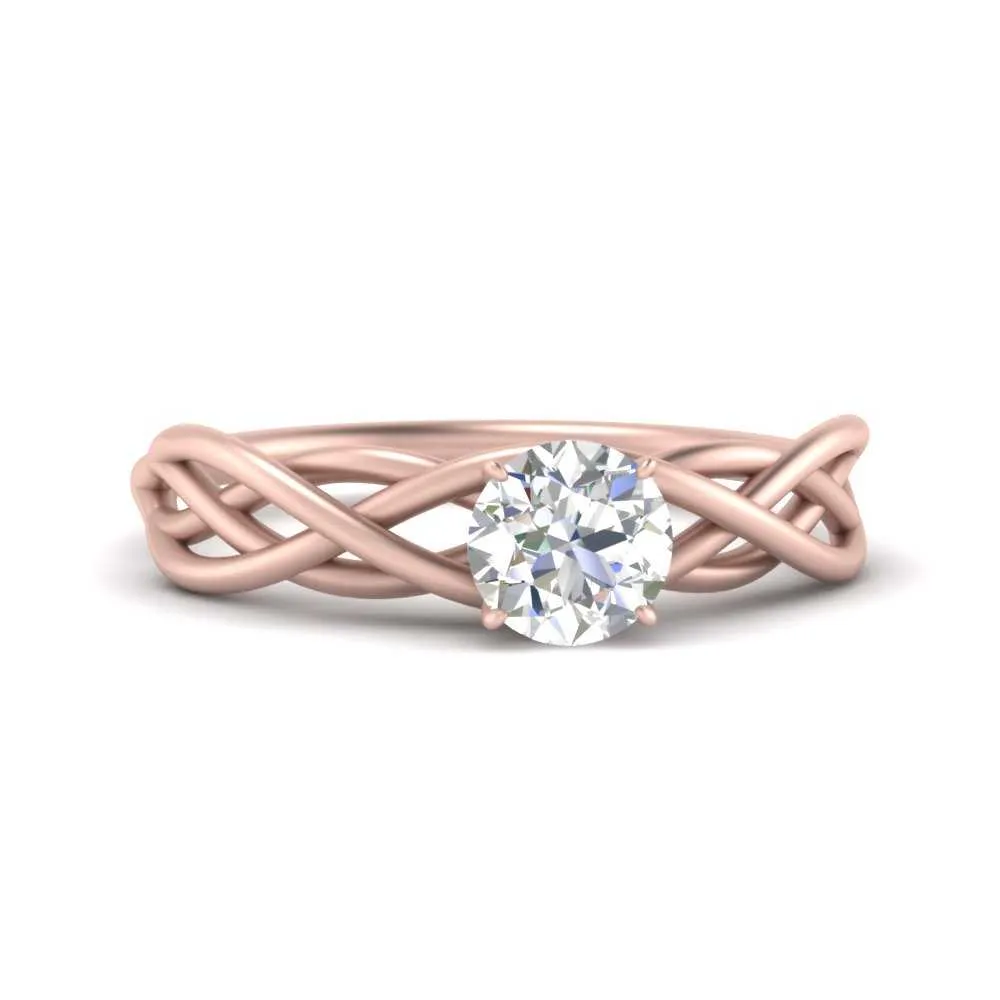 1.50 Ct. Round Cut Lab Diamond Solitaire Engagement Ring 14K Gold