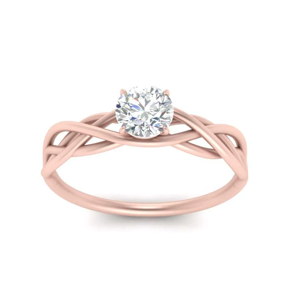 1.50 Ct. Round Cut Lab Diamond Solitaire Engagement Ring 14K Gold