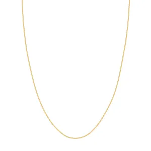 1mm Snake Chain with Lobster Lock