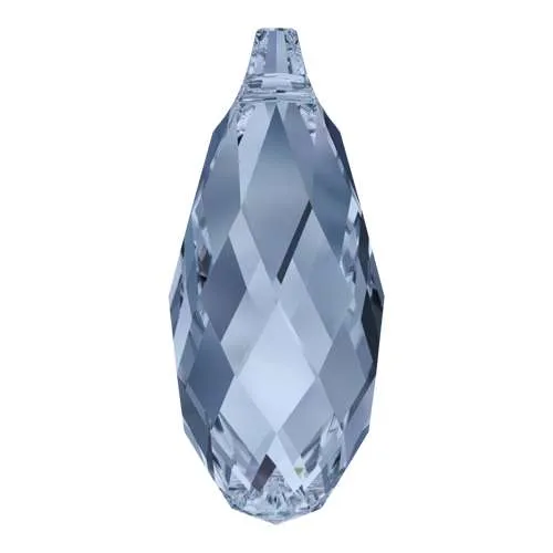 6010 Swarovski Briolette Pendants, Denim Blue (266)