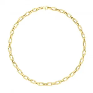 9ct Yellow Gold Ladies Fancy Necklet NK411