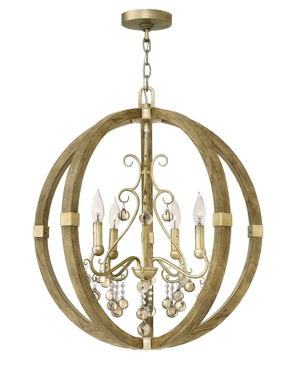 Abingdon 4L Chandelier