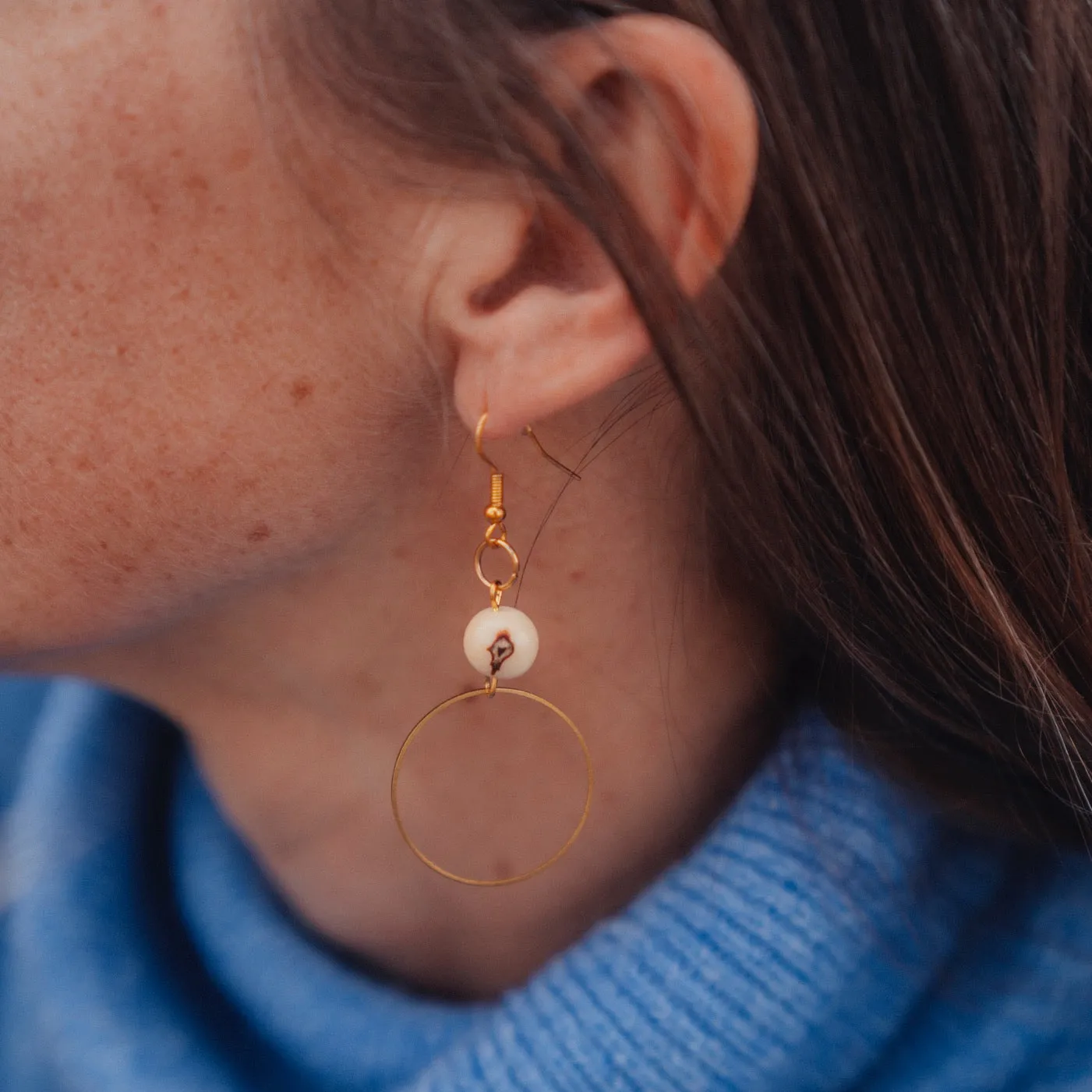 Acai Hoop Earrings