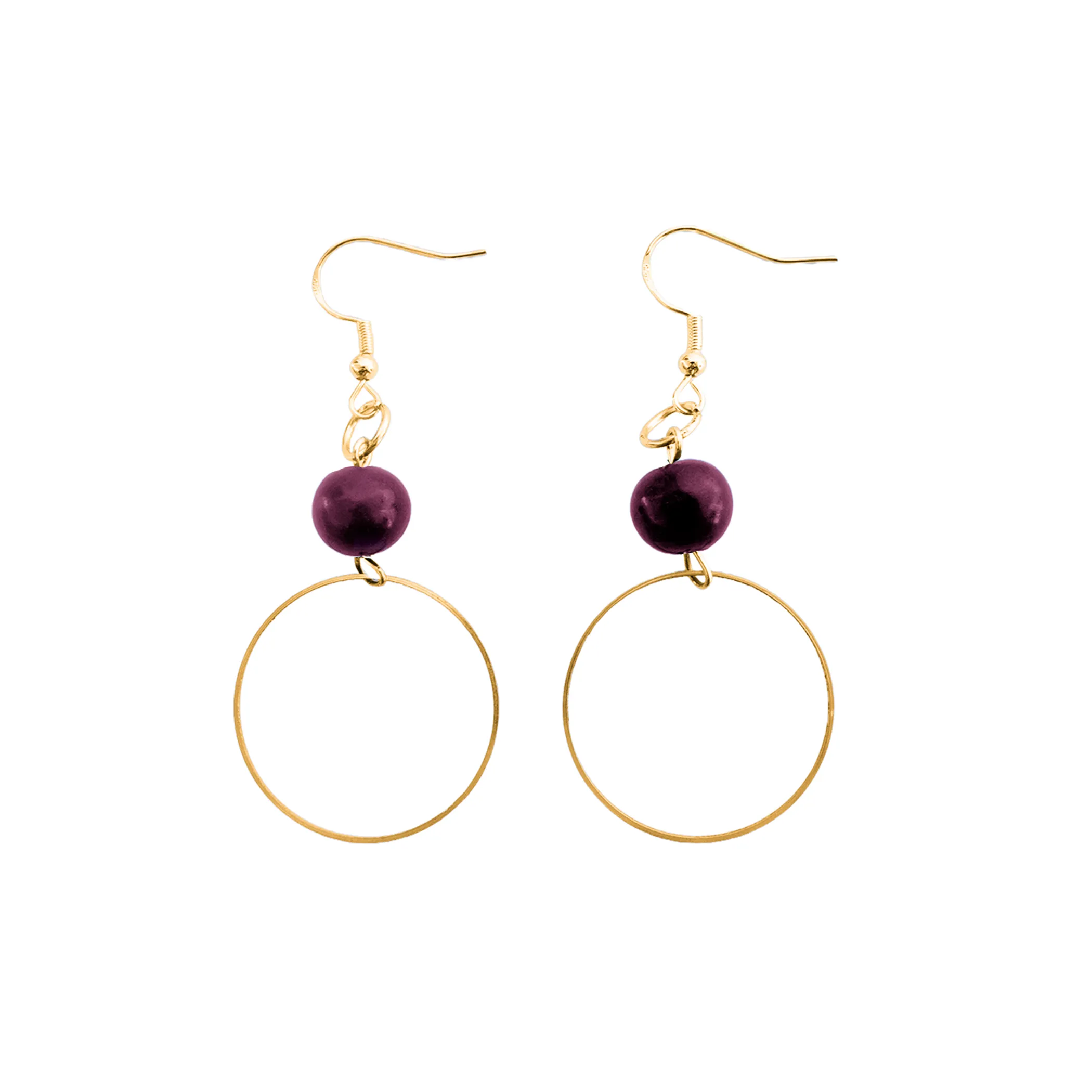 Acai Hoop Earrings