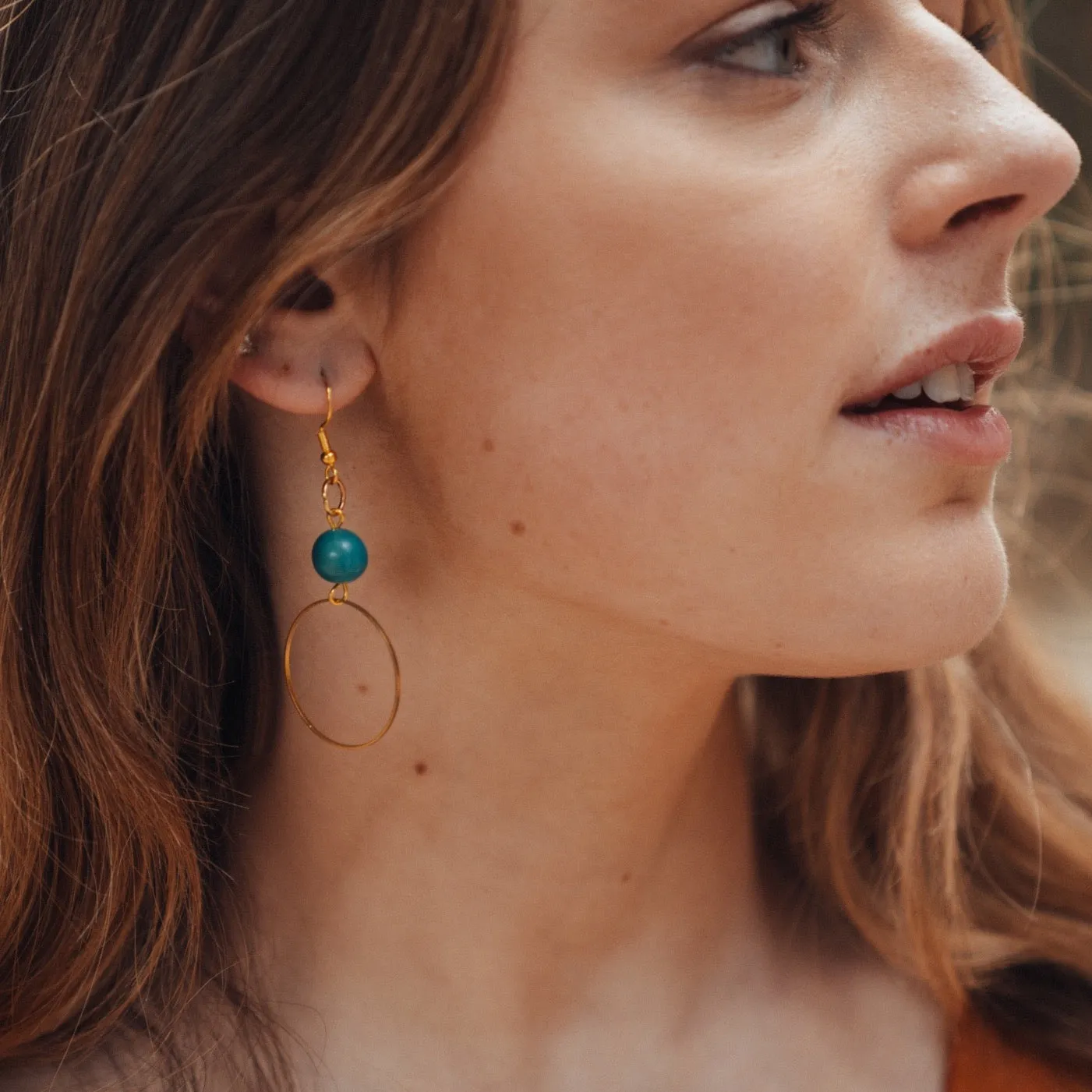 Acai Hoop Earrings