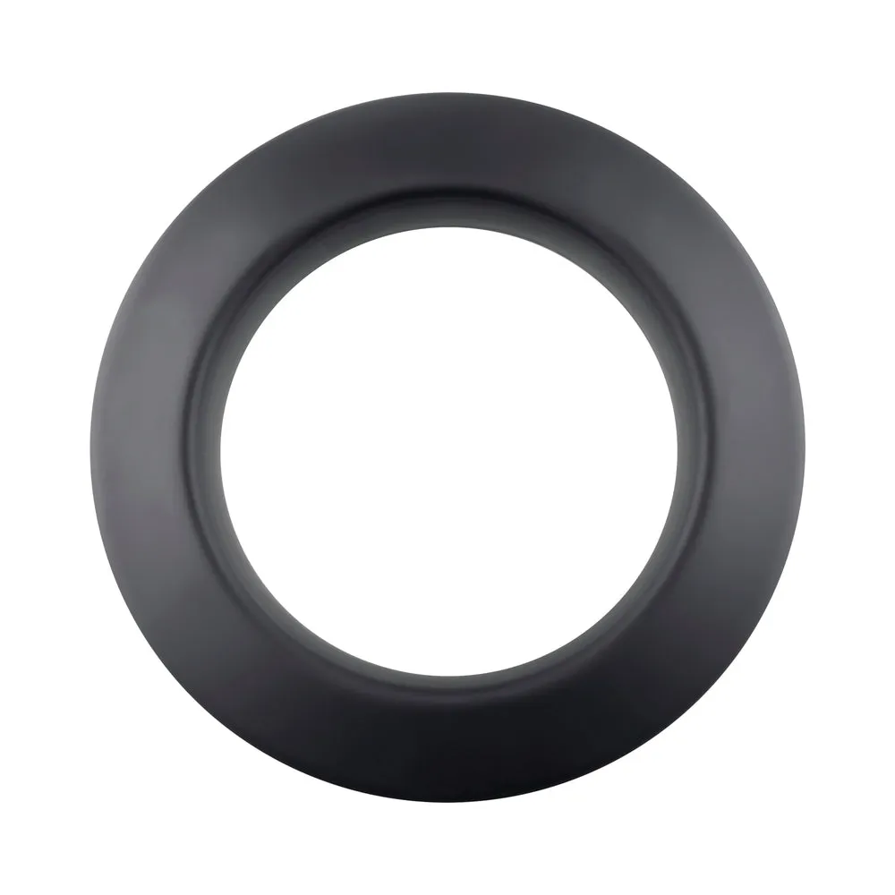 Adam & Eve Adam's 3 pc Penis Ring Set - Black