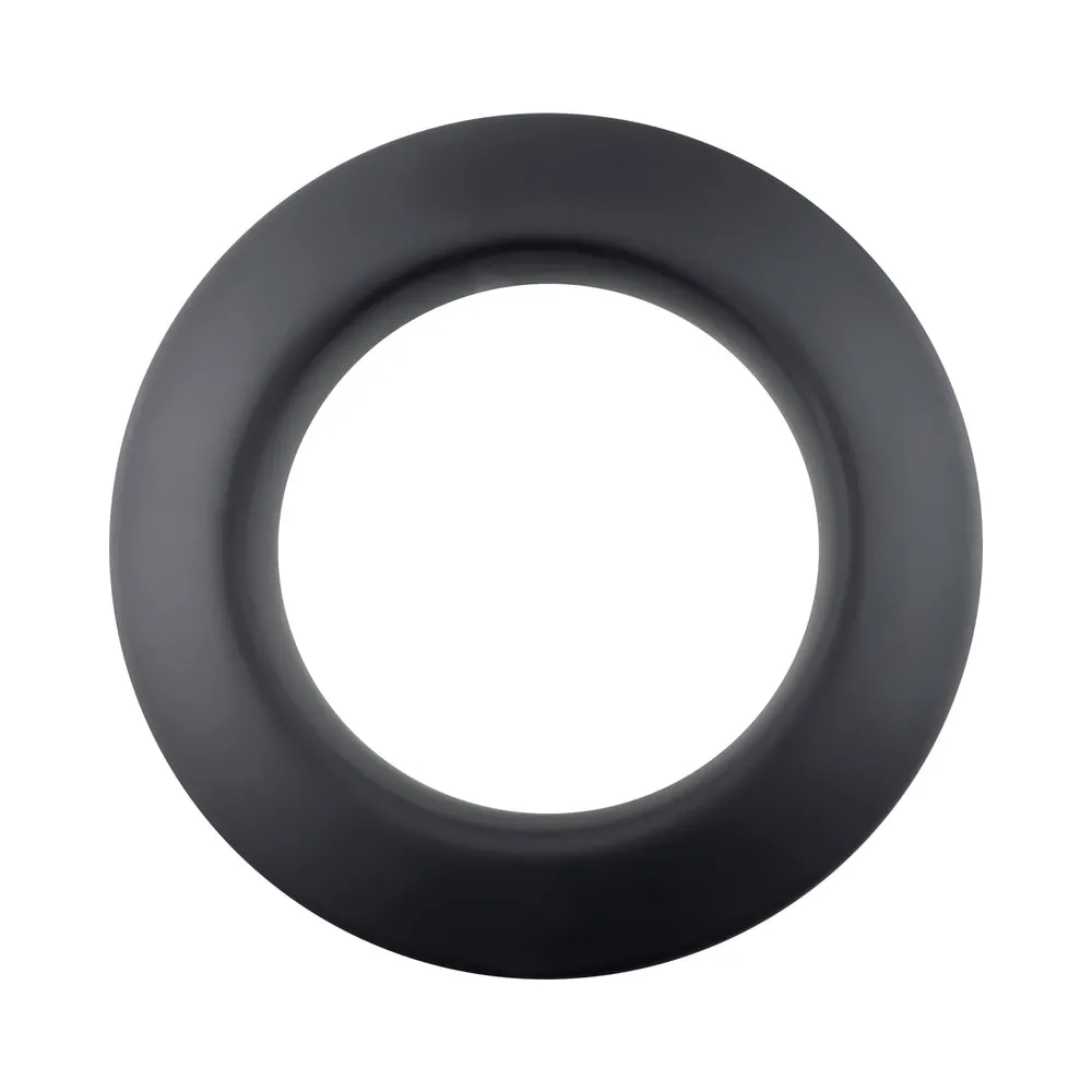 Adam & Eve Adam's 3 pc Penis Ring Set - Black