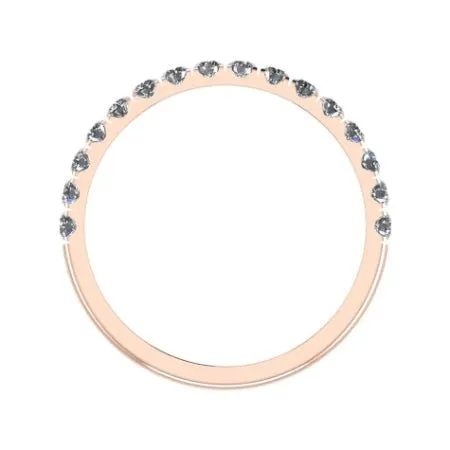 Almila Trendy Lab Diamond Wedding Ring Band