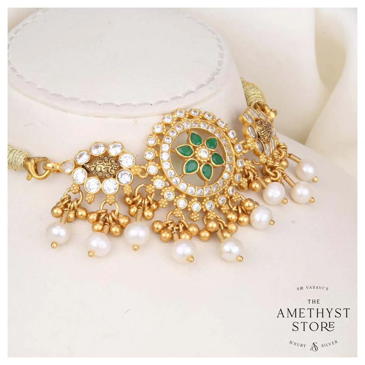 Anvitha Stone Mini Choker