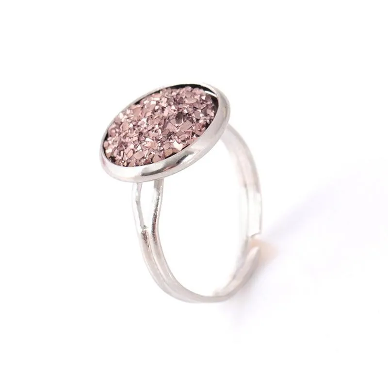 Assorted Druzy Stone Rings