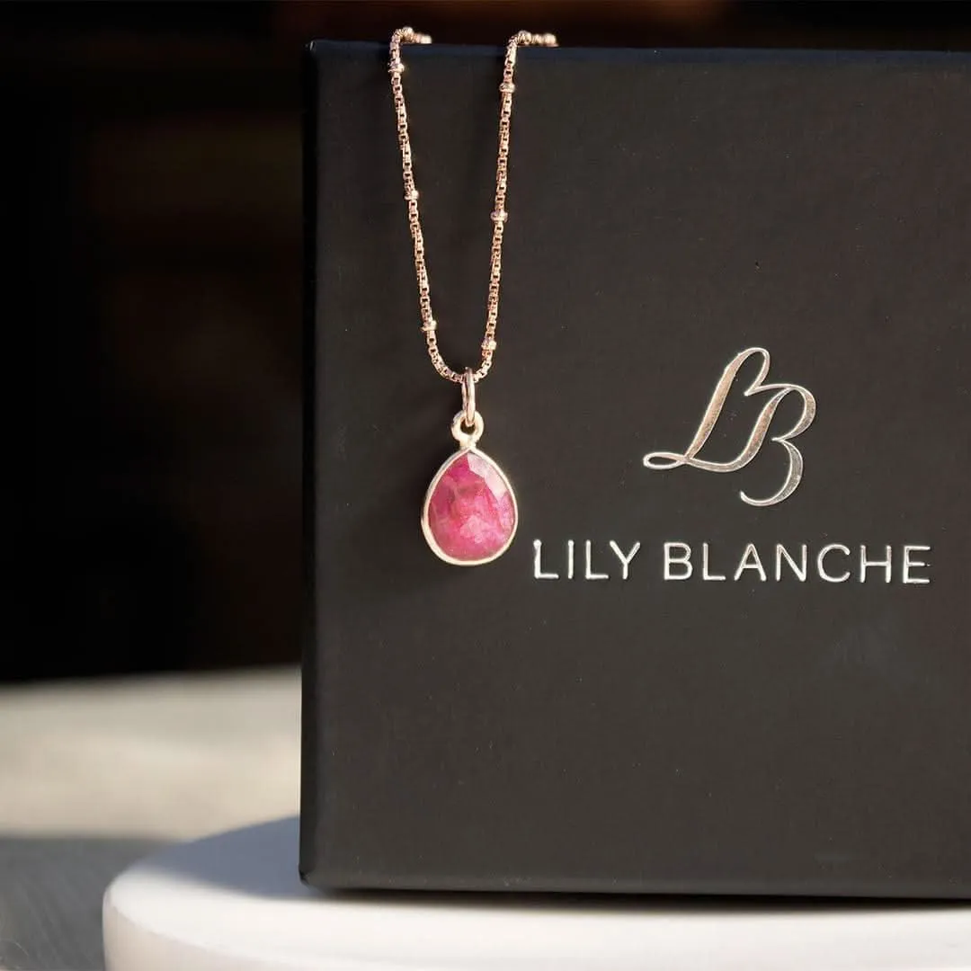 Beaded Chain | Rose Gold
