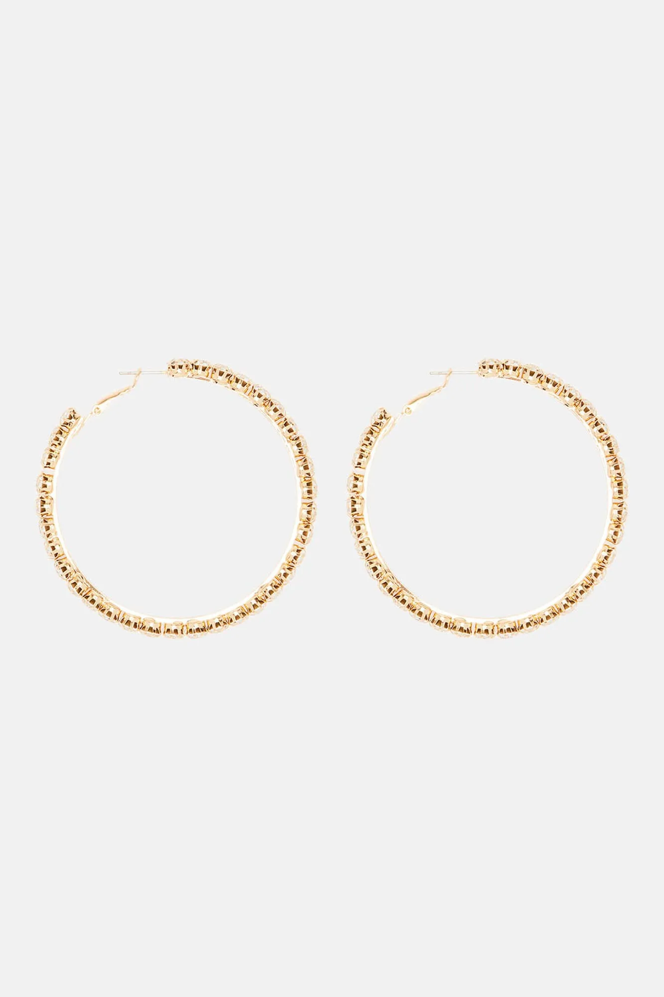 Bella Babe Hoop Earrings - Gold