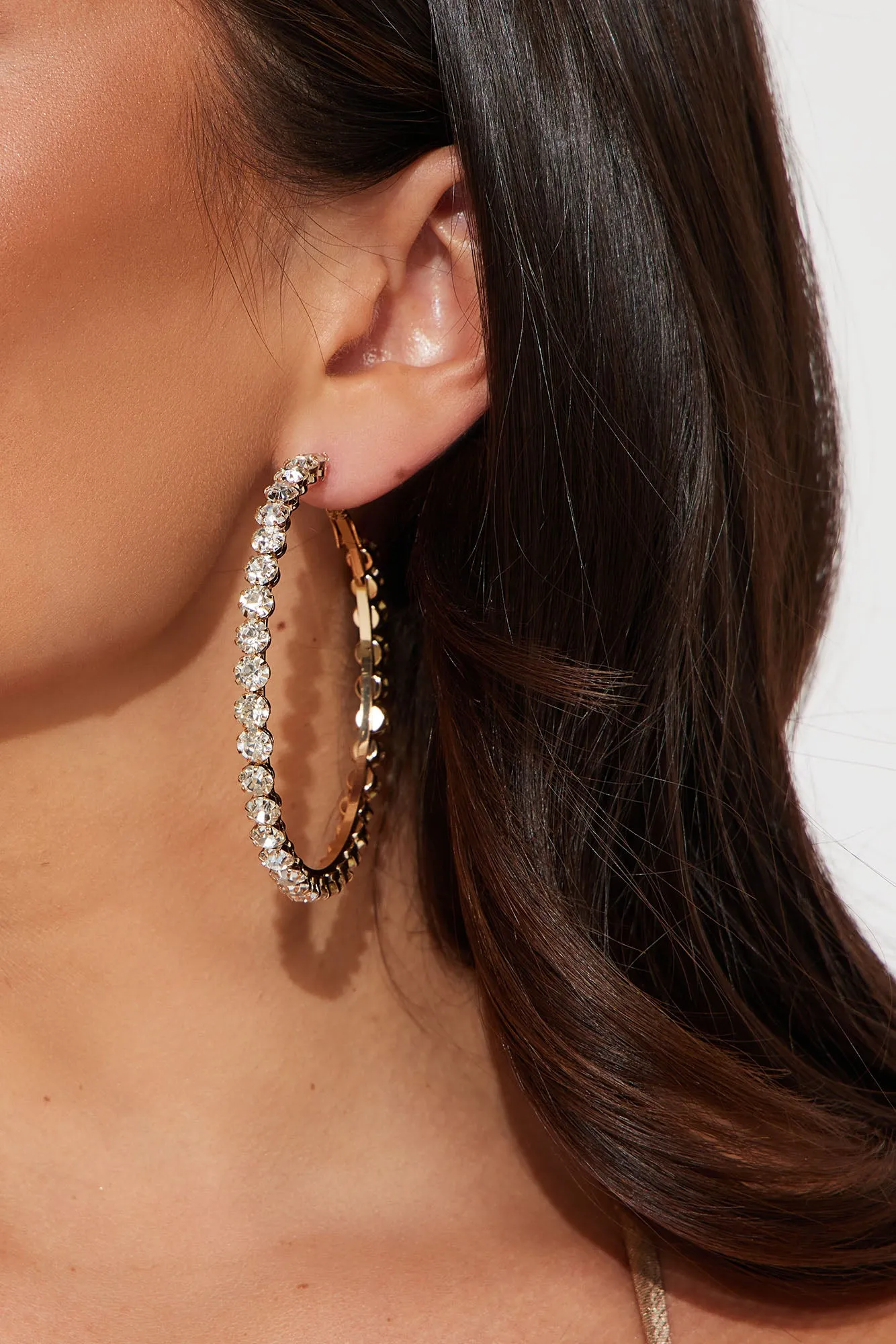 Bella Babe Hoop Earrings - Gold