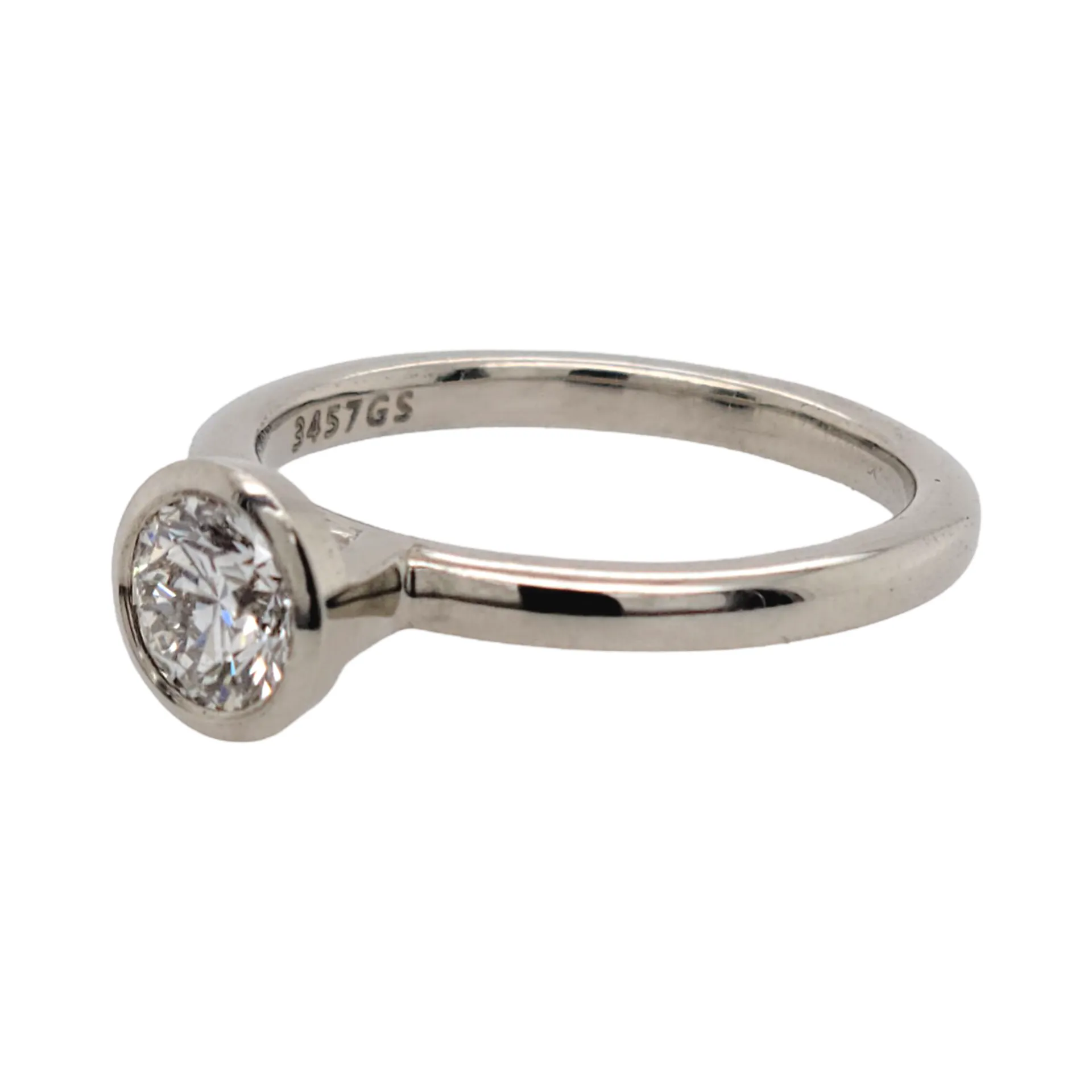 Bezel Diamond Ring