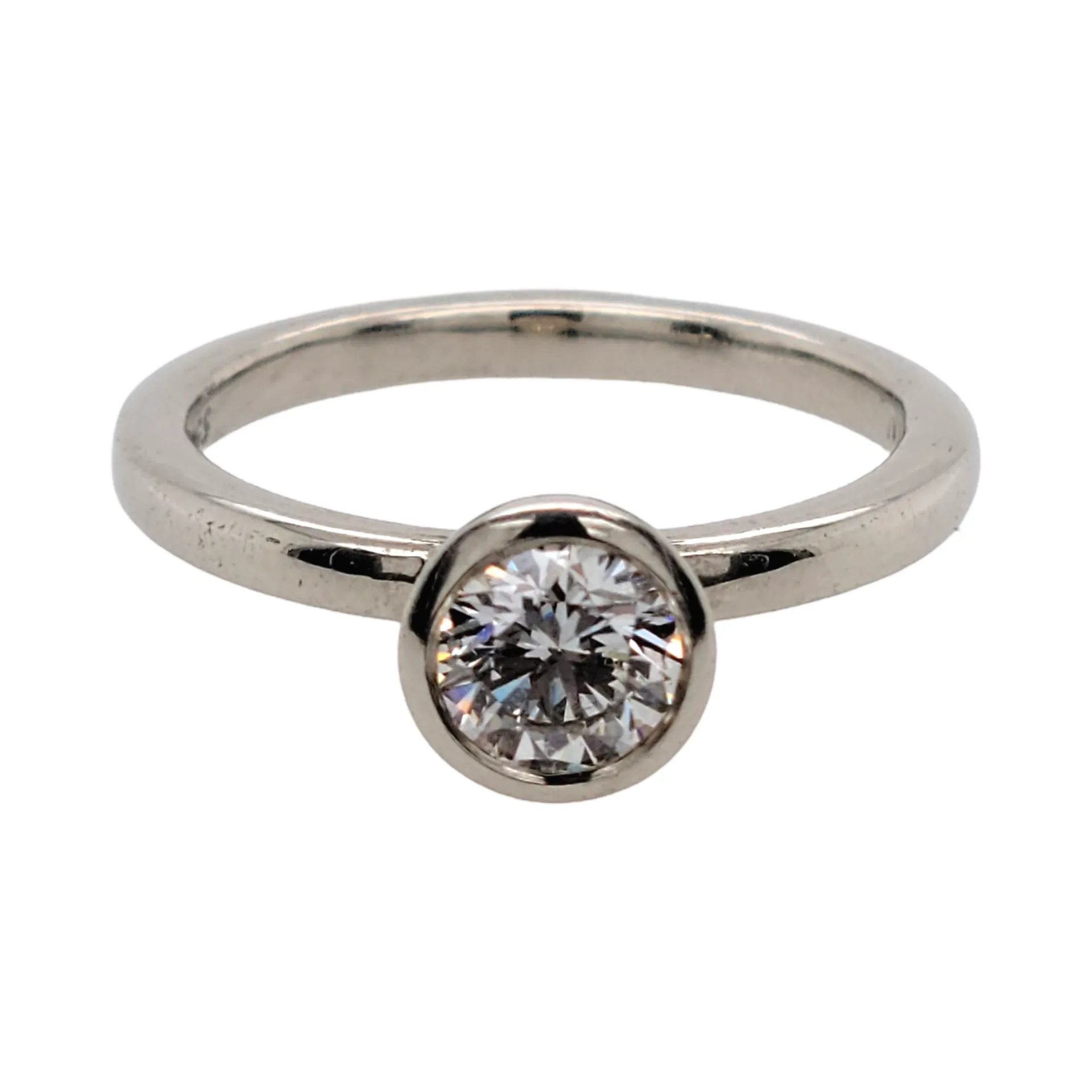 Bezel Diamond Ring
