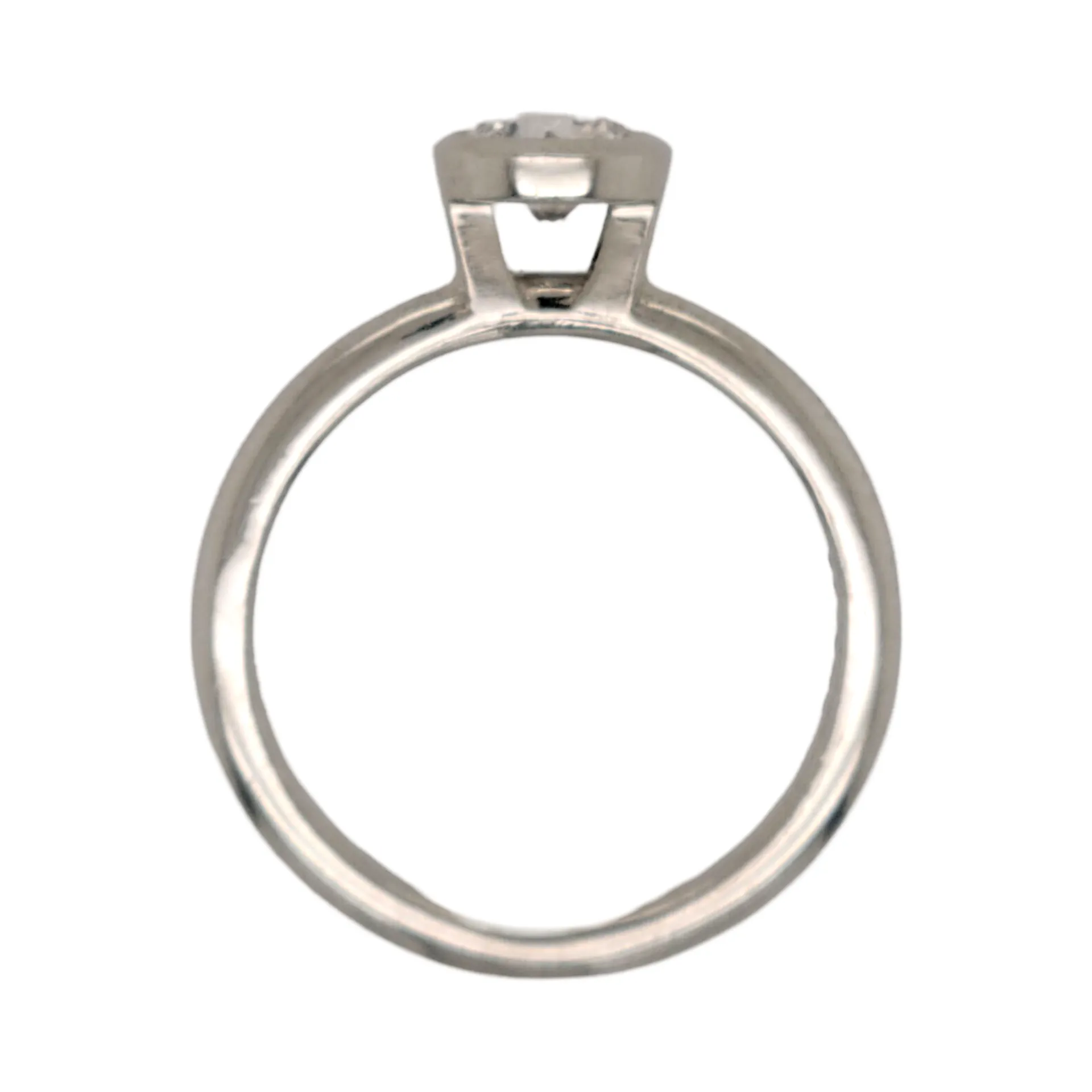 Bezel Diamond Ring