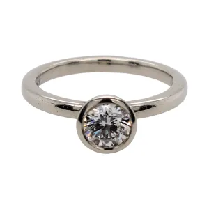 Bezel Diamond Ring