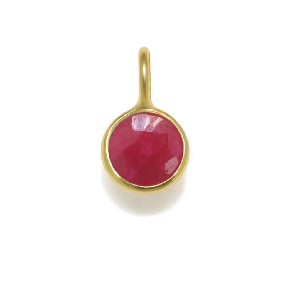 Birthstone Charms - Gold