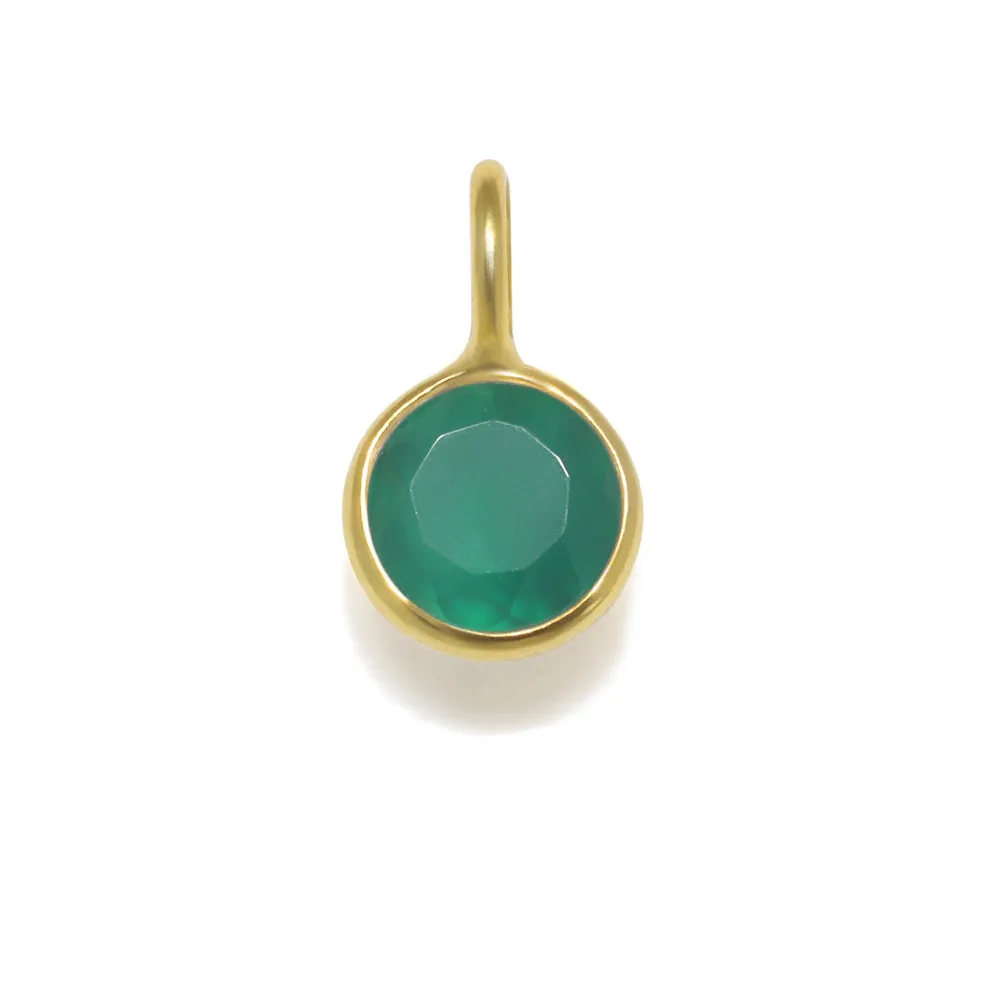 Birthstone Charms - Gold