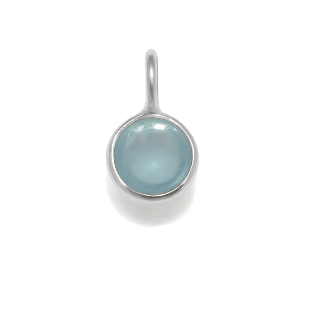 Birthstone Charms - Silver