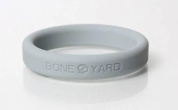 Boneyard Silicone Ring 5 Pieces Kit Grey