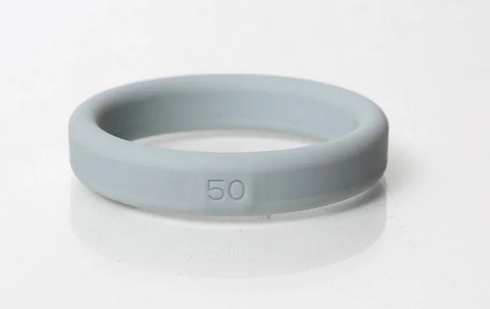 Boneyard Silicone Ring 5 Pieces Kit Grey