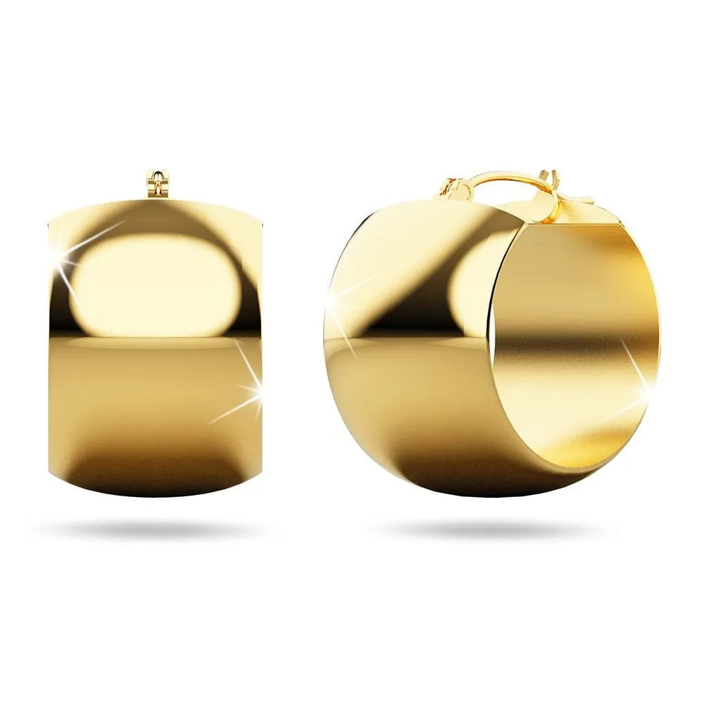 Boxed 2 Pairs of Hannah Hoop Earrings Set