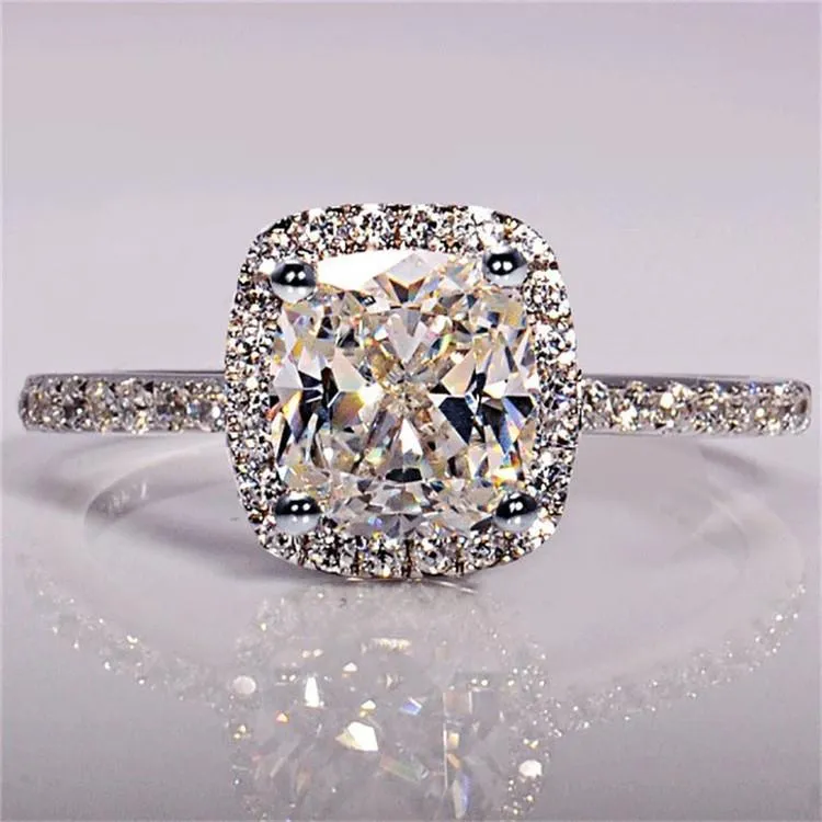 Bridal Wedding Anelli Trendy CC 925 Sterling Silver Ring