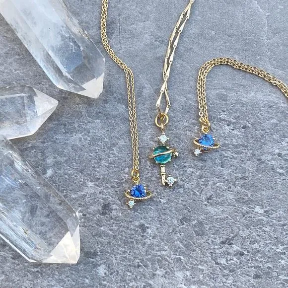 Celestial Gold Necklaces