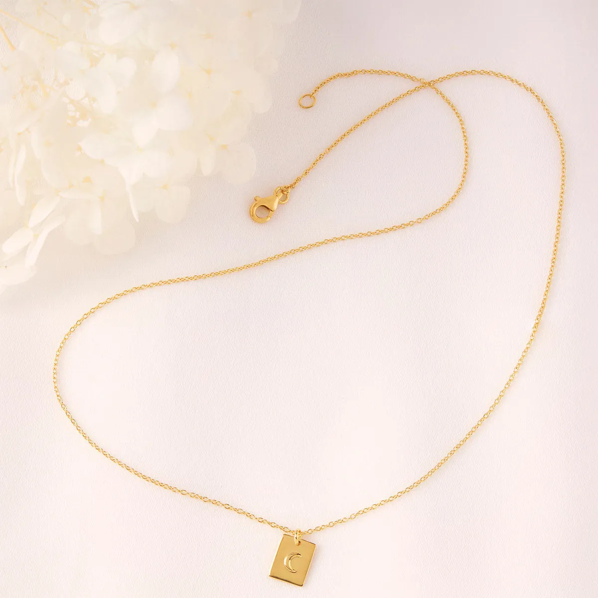 Celestial Medallion Necklace Gold