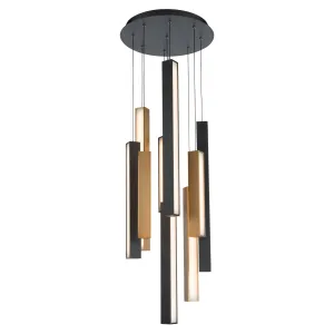 Chaos LED 9 Light Round Pendant