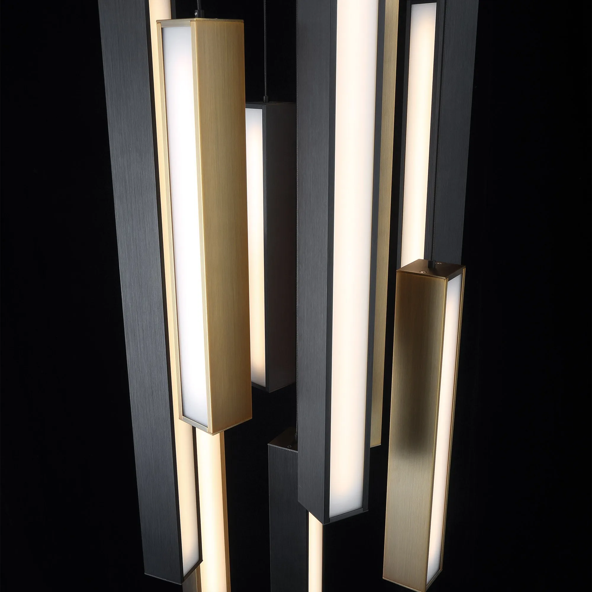 Chaos LED 9 Light Round Pendant