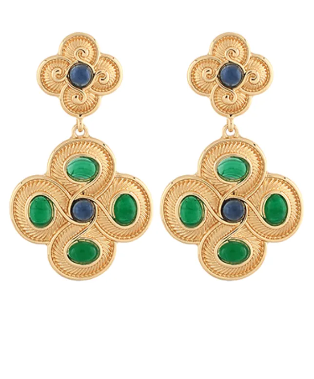 Chunky Pave Clyde Earrings