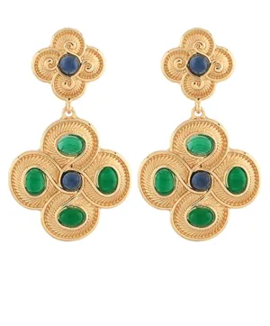 Chunky Pave Clyde Earrings