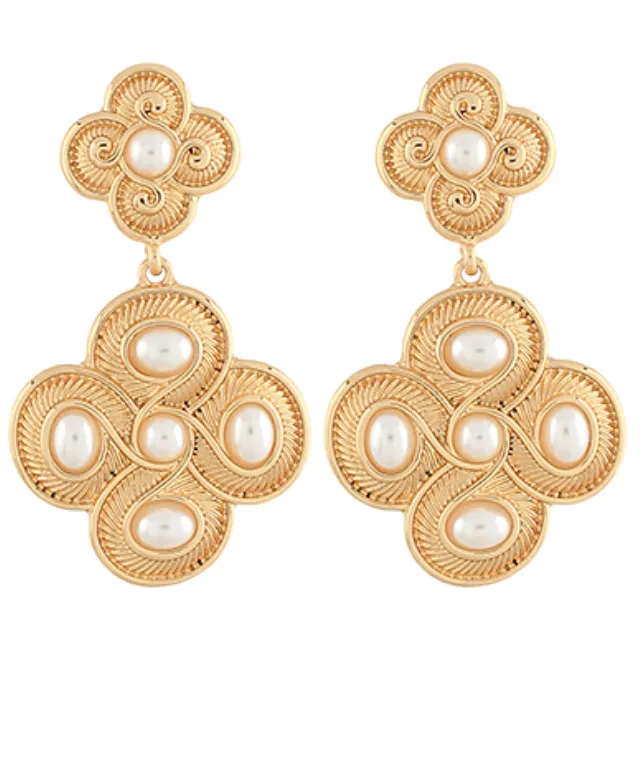 Chunky Pave Clyde Earrings