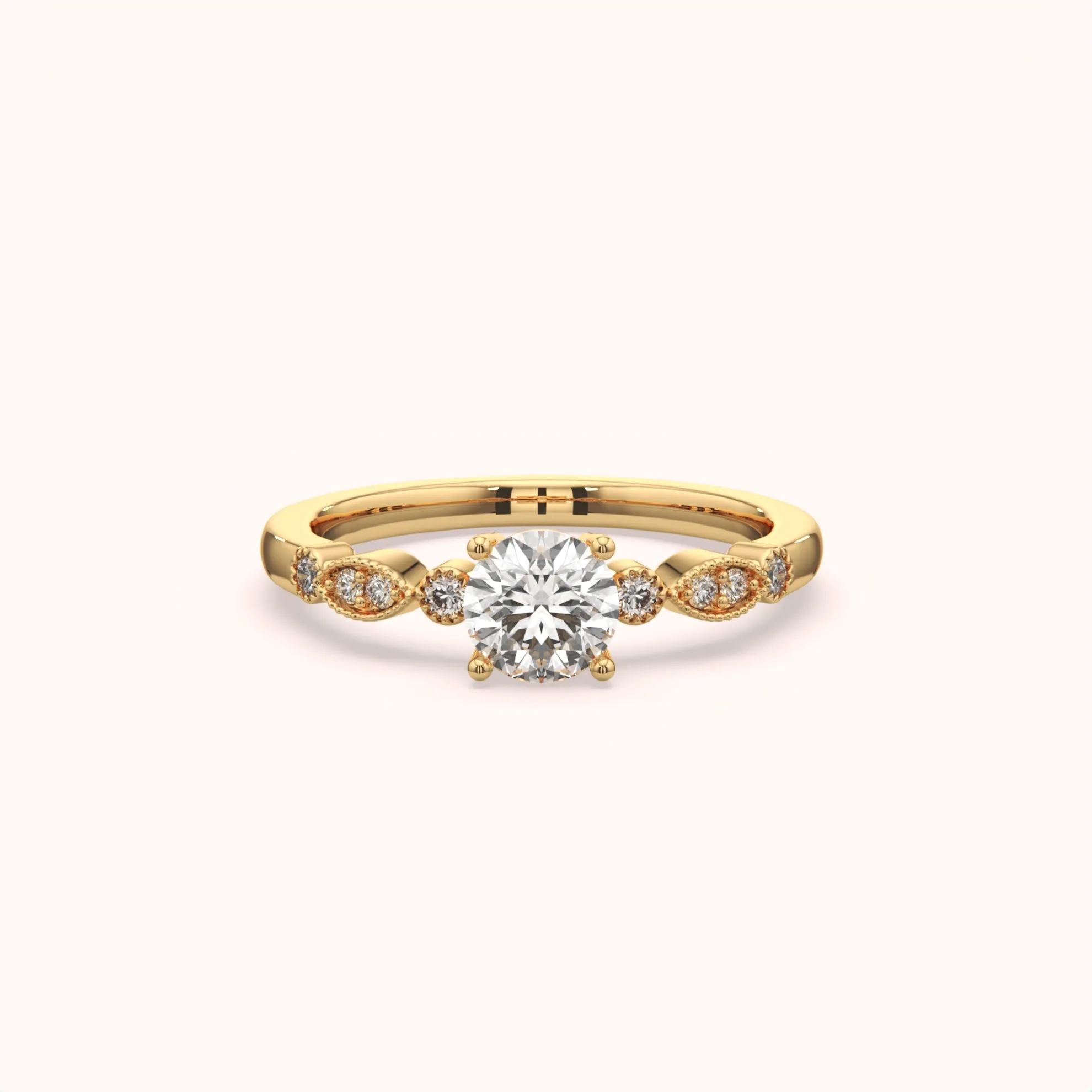 Classic Diamond Accent Ring