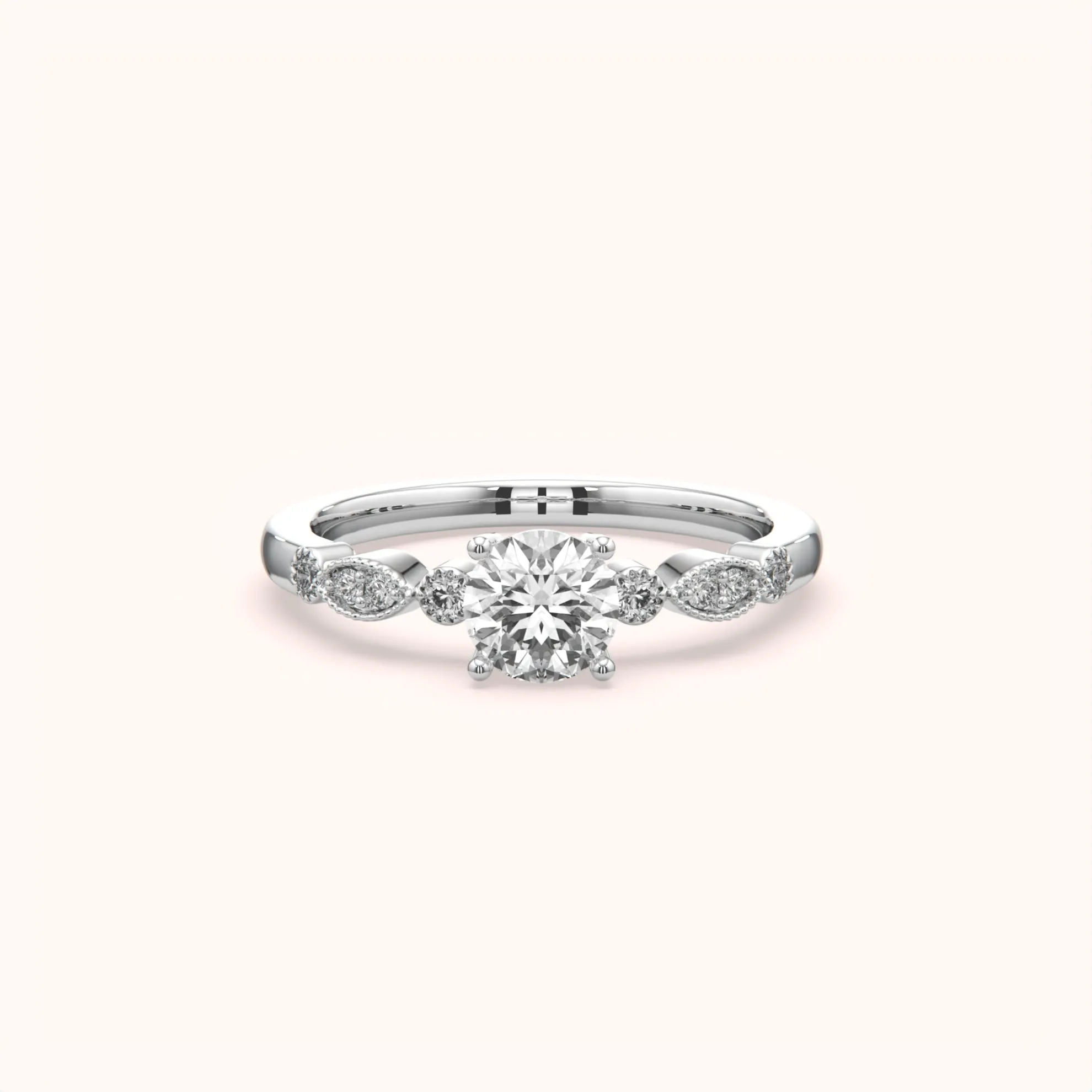 Classic Diamond Accent Ring