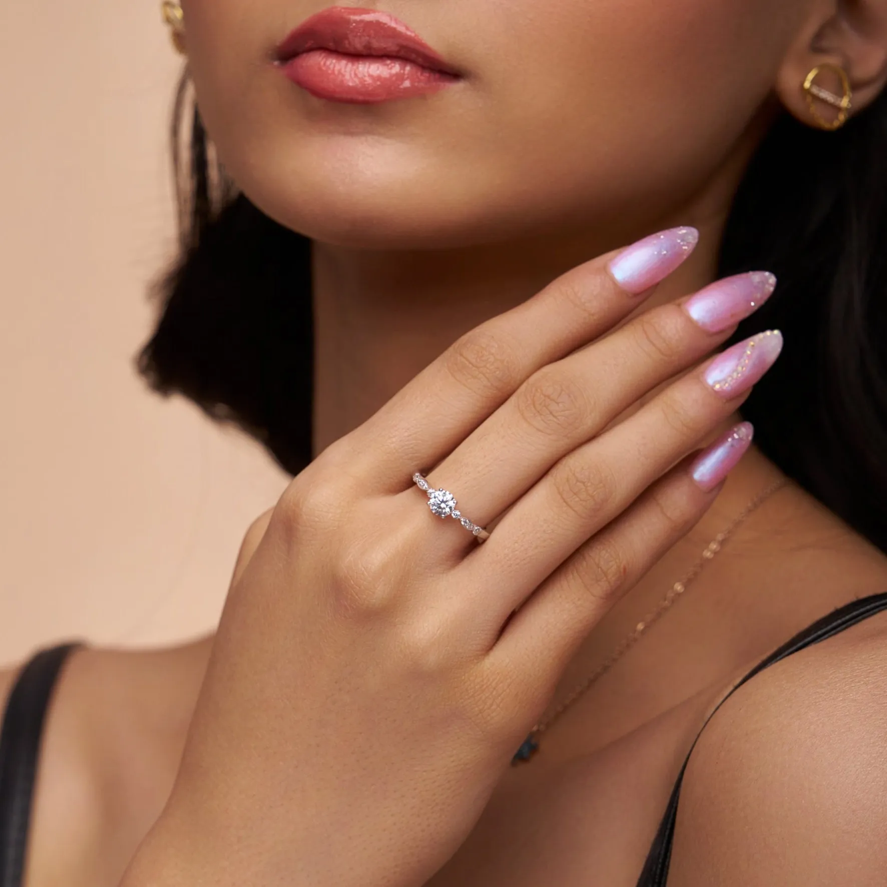Classic Diamond Accent Ring