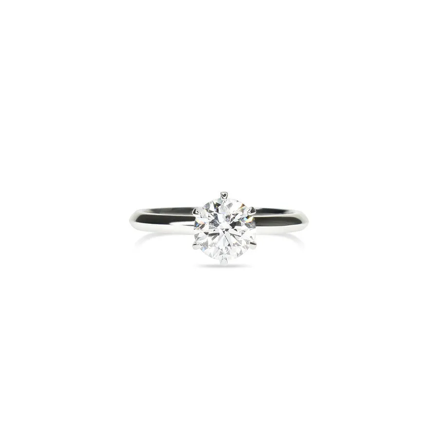 Classic Round Diamond Ring