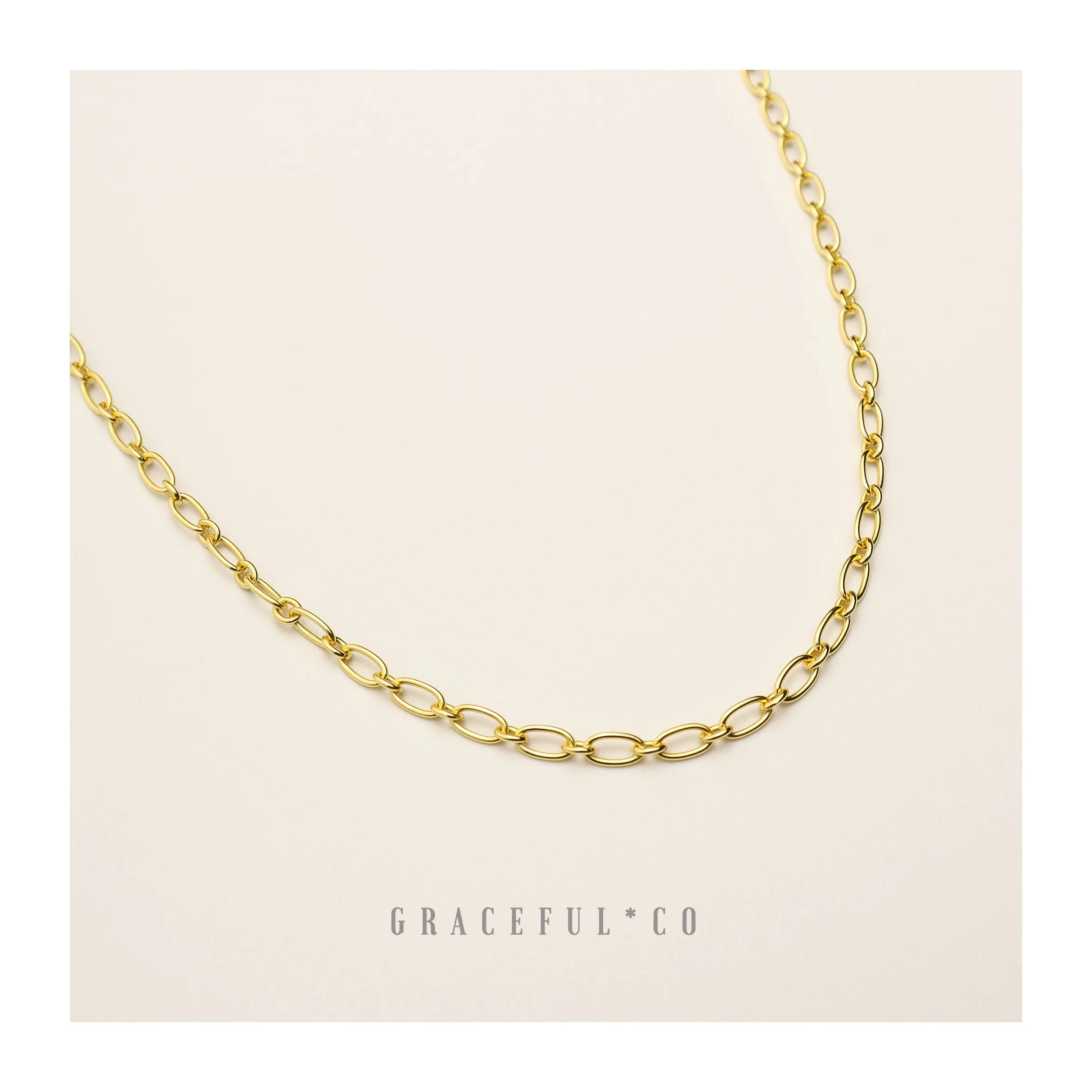 Classic Vintage Chain Necklace