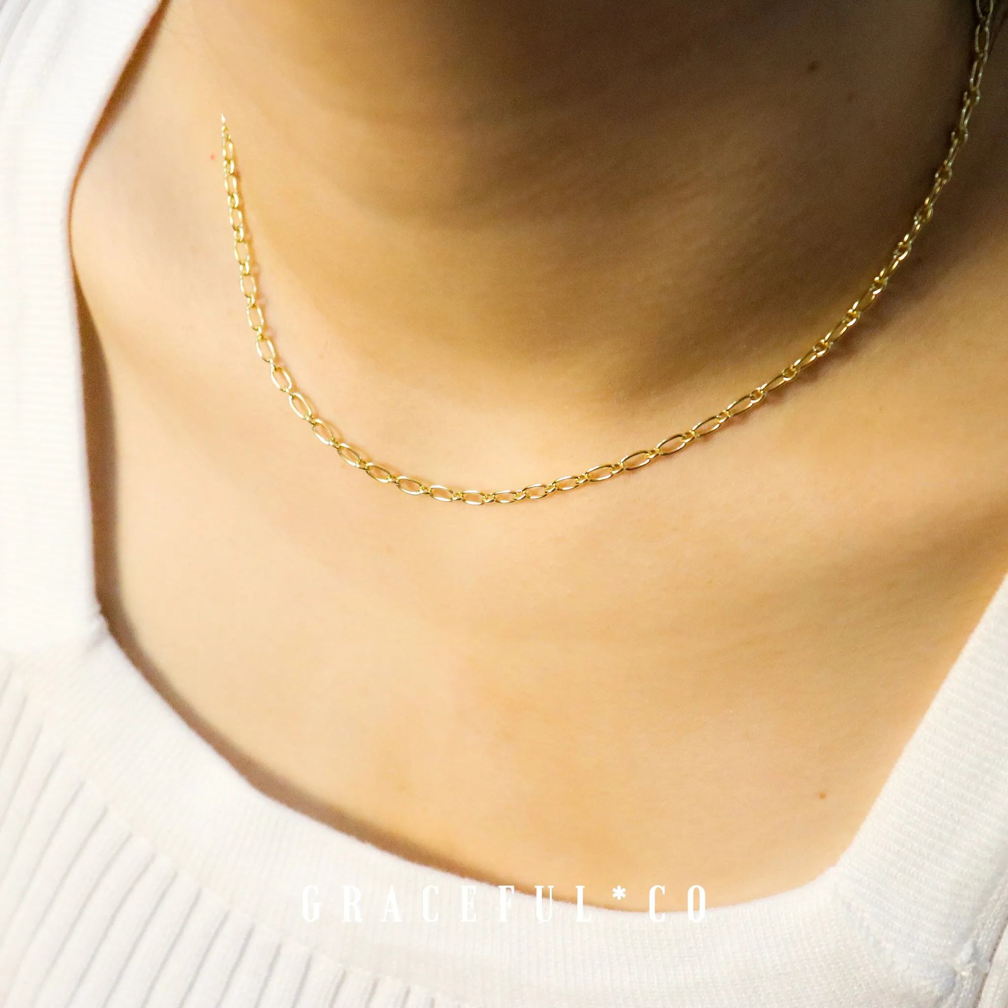 Classic Vintage Chain Necklace